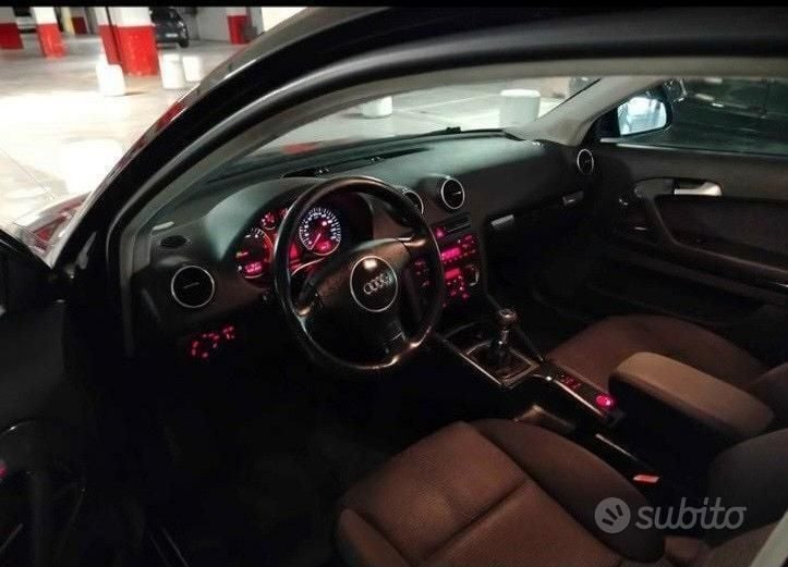Usata Audi A3 105 CV (77 kW) 2003 Nero Berlina