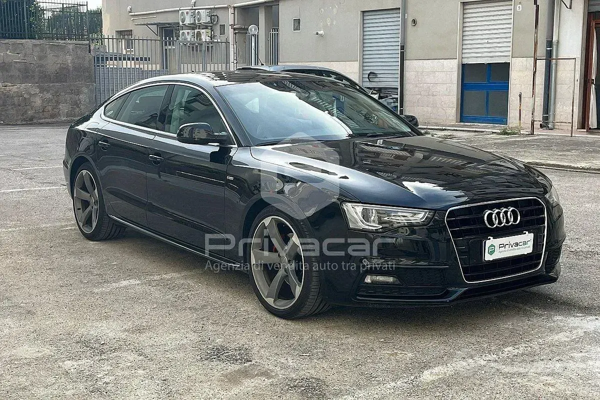 Usata Audi A5 S-Line 150 CV (110 kW) 2017 Nero Coupé