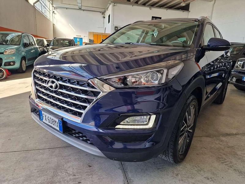 Usata Hyundai Tucson XPrime 136 CV (100 kW) 2019 Blu/azzurro SUV