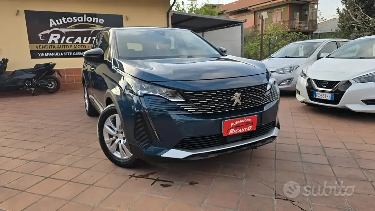 Usata Peugeot 3008 Active 131 CV (96 kW) 2022 Blu SUV