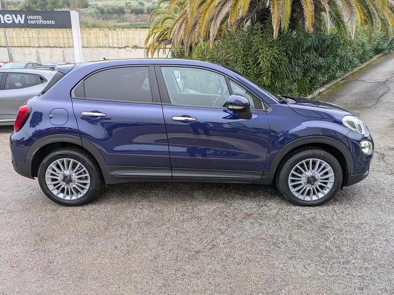 Usata Fiat 500X Connect 130 CV (95 kW) 2021 Blu SUV