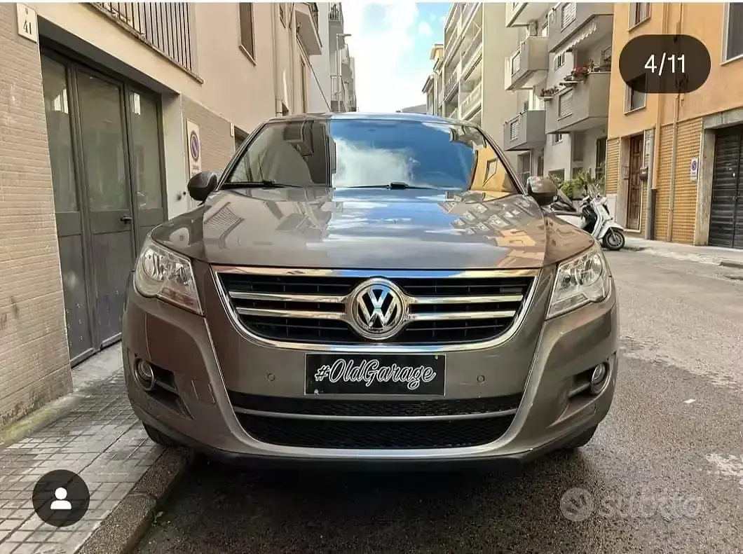 Usata VW Tiguan 150 CV (110 kW) 2010 Grigio SUV
