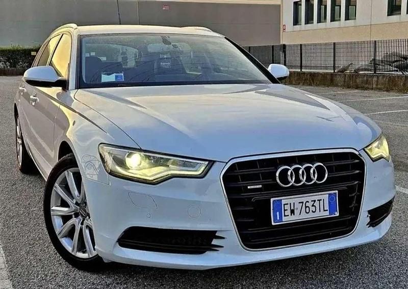 Usata Audi A6 Ambiente 245 CV (180 kW) 2014 Bianco Station wagon