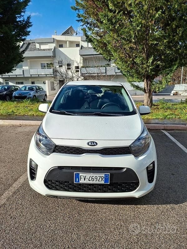Usata Kia Picanto 63 CV (46 kW) 2018 Bianco Utilitaria