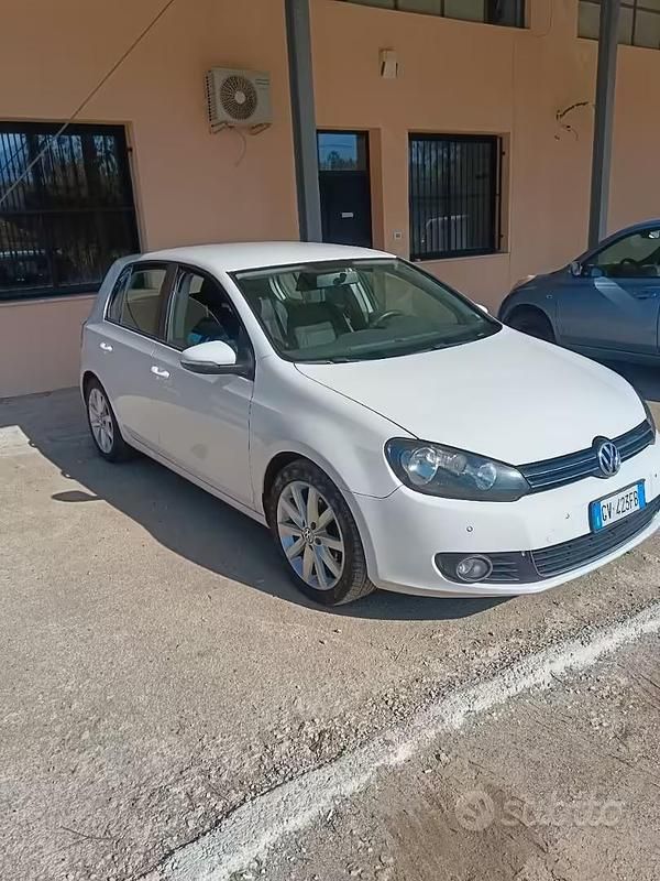Usata VW Golf VI 2010 Bianco Utilitaria