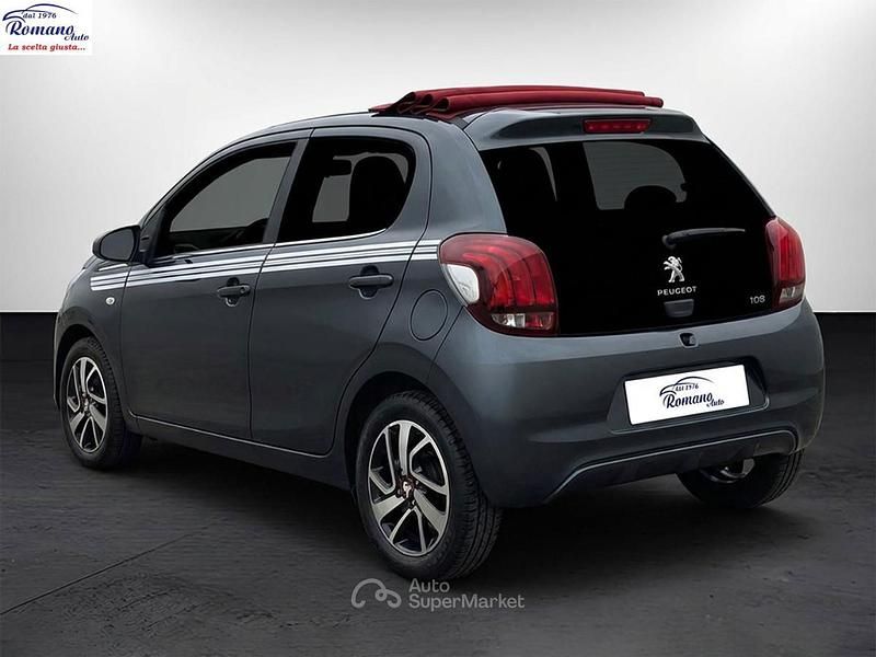 Usata Peugeot 108 Collection 72 CV (52 kW) 2020 Grigio Cabrio
