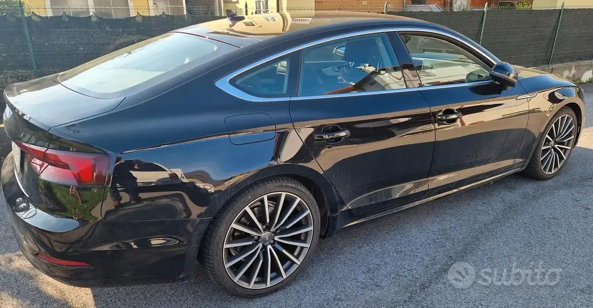 Usata Audi A5 Sportback 190 CV (139 kW) 2019 Nero Utilitaria
