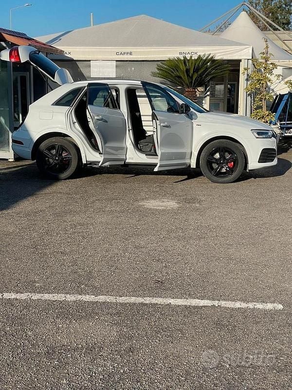 Usata Audi Q3 S-Line 150 CV (110 kW) 2018 Bianco SUV