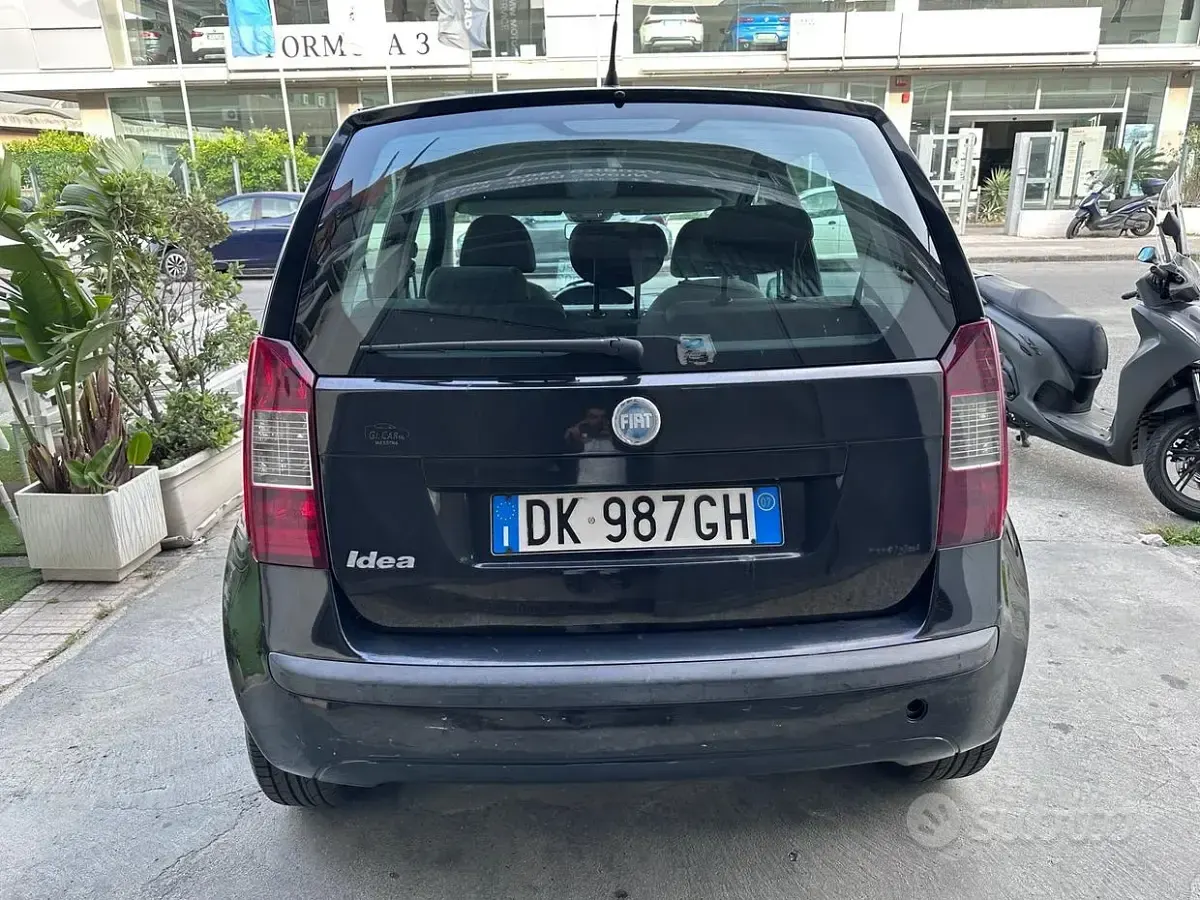 Usata Fiat Idea 69 CV (50 kW) 2007 Nero Monovolume