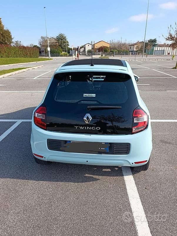 Usata Renault Twingo 90 CV (66 kW) 2014 Blu Utilitaria