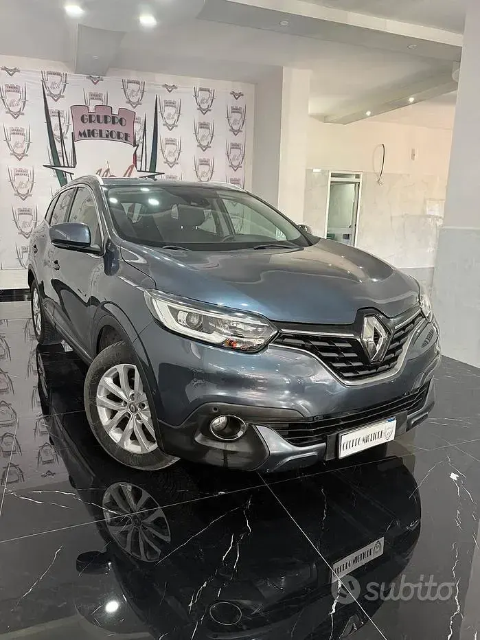 Usata Renault Kadjar 110 CV (80 kW) 2017 Blu/azzurro SUV