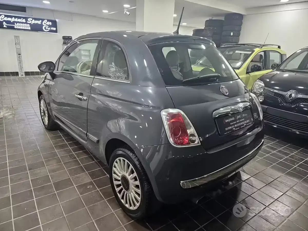 Usata Fiat 500 Lounge 69 CV (50 kW) 2013 Grigio Berlina