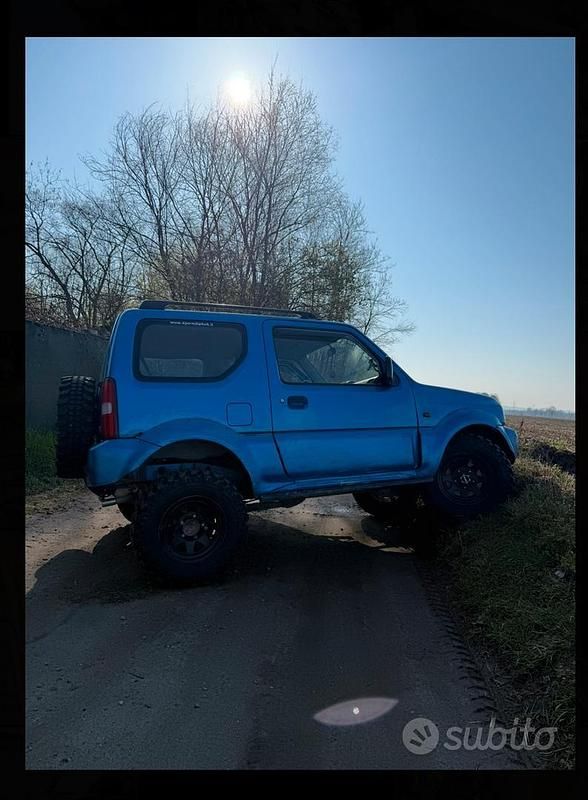 Usata Suzuki Jimny 80 CV (58 kW) 1998 Blu SUV