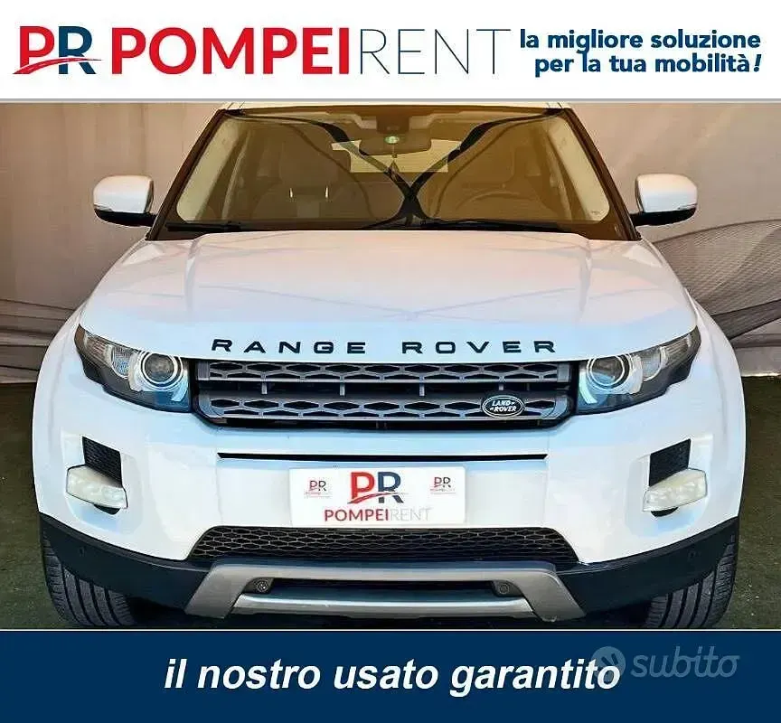 Usata Land Rover Range Rover evoque Pure 150 CV (110 kW) 2013 Bianco SUV