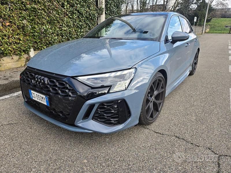Usata Audi RS3 400 CV (294 kW) 2023 Grigio Berlina