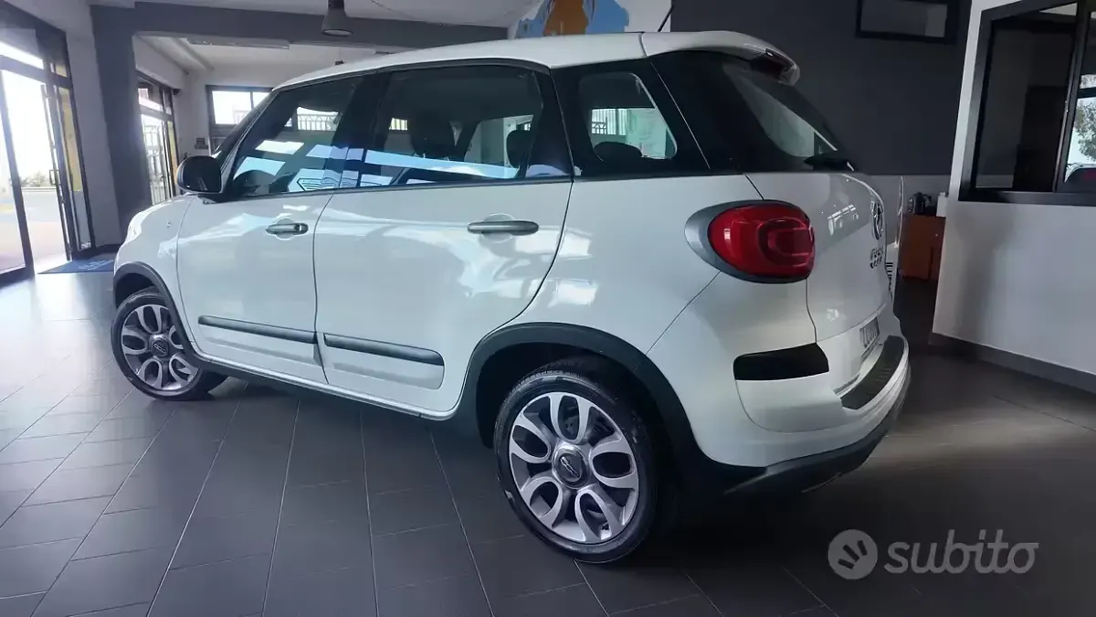 Usata Fiat 500L Pop Star 95 CV (69 kW) 2018 Bianco Monovolume