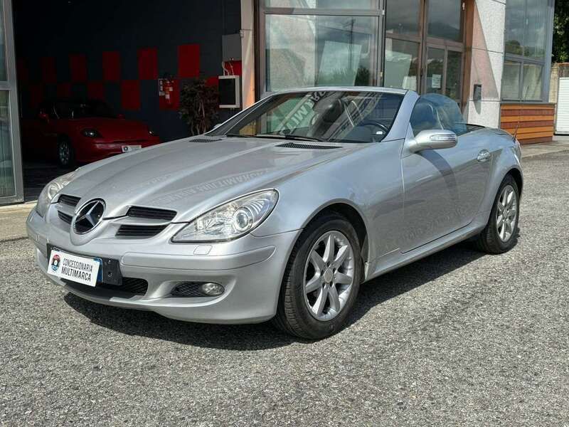 Usata Mercedes SLK200 163 CV (119 kW) 2004 Argento Cabrio