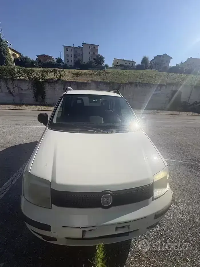 Usata Fiat Panda 77 CV (56 kW) 2012 Bianco Utilitaria