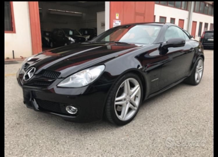Usata Mercedes SLK200 184 CV (135 kW) 2009 Nero Cabrio