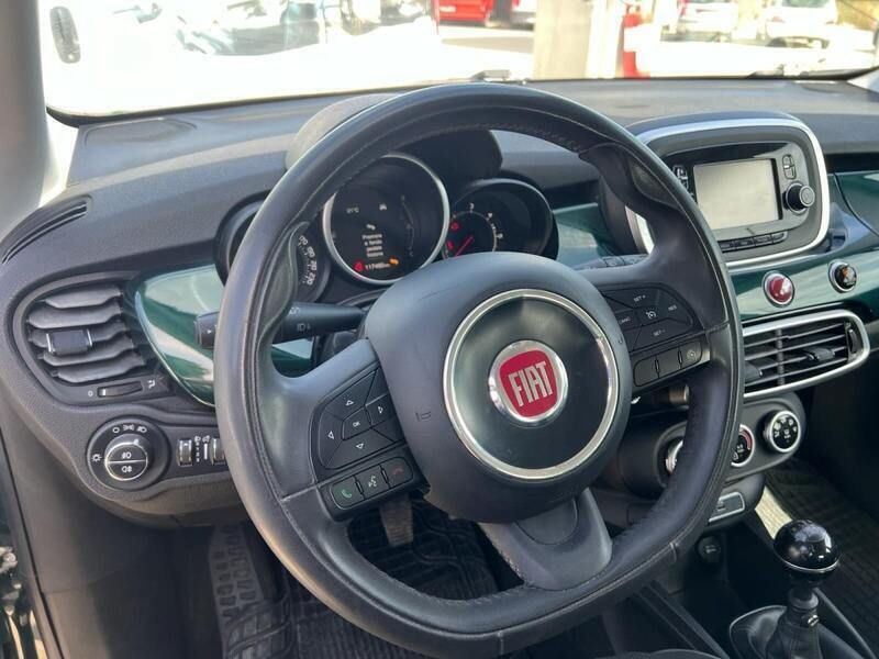 Usata Fiat 500X Lounge 121 CV (88 kW) 2016 Verde SUV