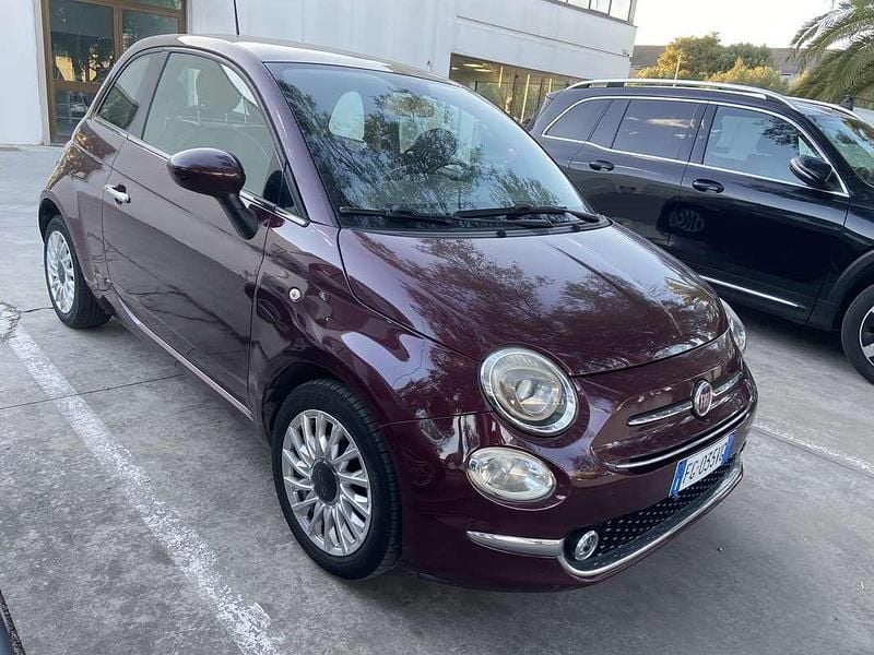 Usata Fiat 500 Lounge 95 CV (69 kW) 2017 Marrone Utilitaria