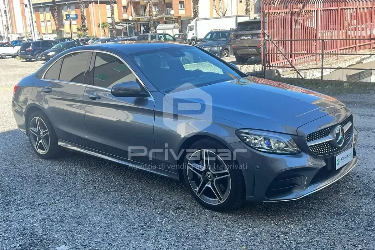 Usata Mercedes C220 Premium 194 CV (142 kW) 2019 Grigio Berlina