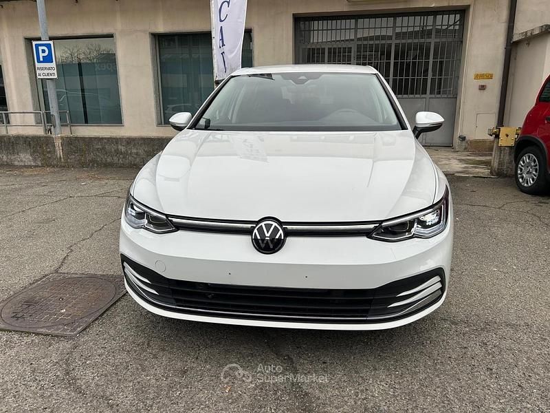 Usata VW Golf VII Style 204 CV (150 kW) 2021 Bianco Utilitaria