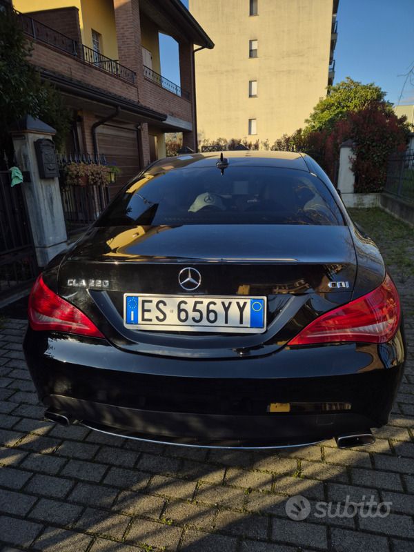 Usata Mercedes CLA220 2014 Nero Berlina