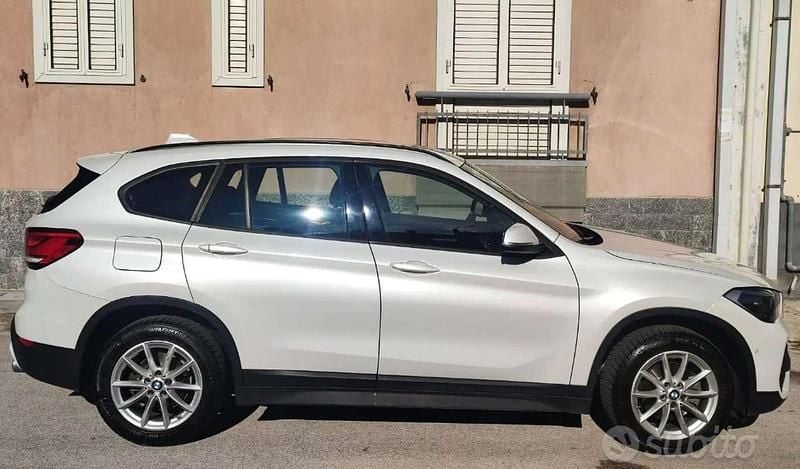 Usata BMW X1 Advantage 150 CV (110 kW) 2021 Bianco SUV