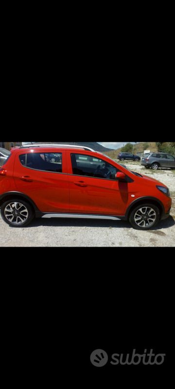 Usata Opel Adam 116 CV (85 kW) 2018 Rosso Utilitaria