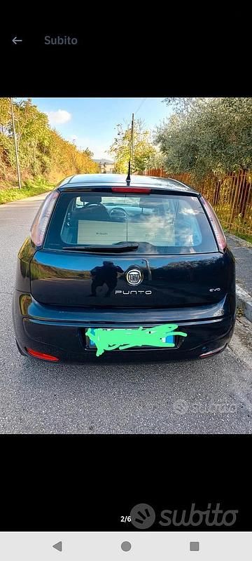 Usata Fiat Punto Evo 2010 Blu Utilitaria