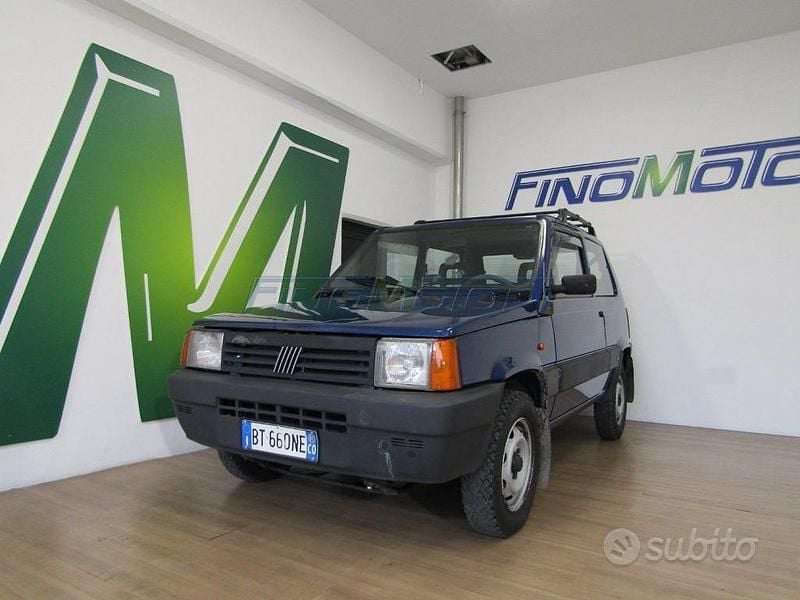 Usata Fiat Panda 4x4 Trekking 54 CV (39 kW) 2001 Blu Utilitaria