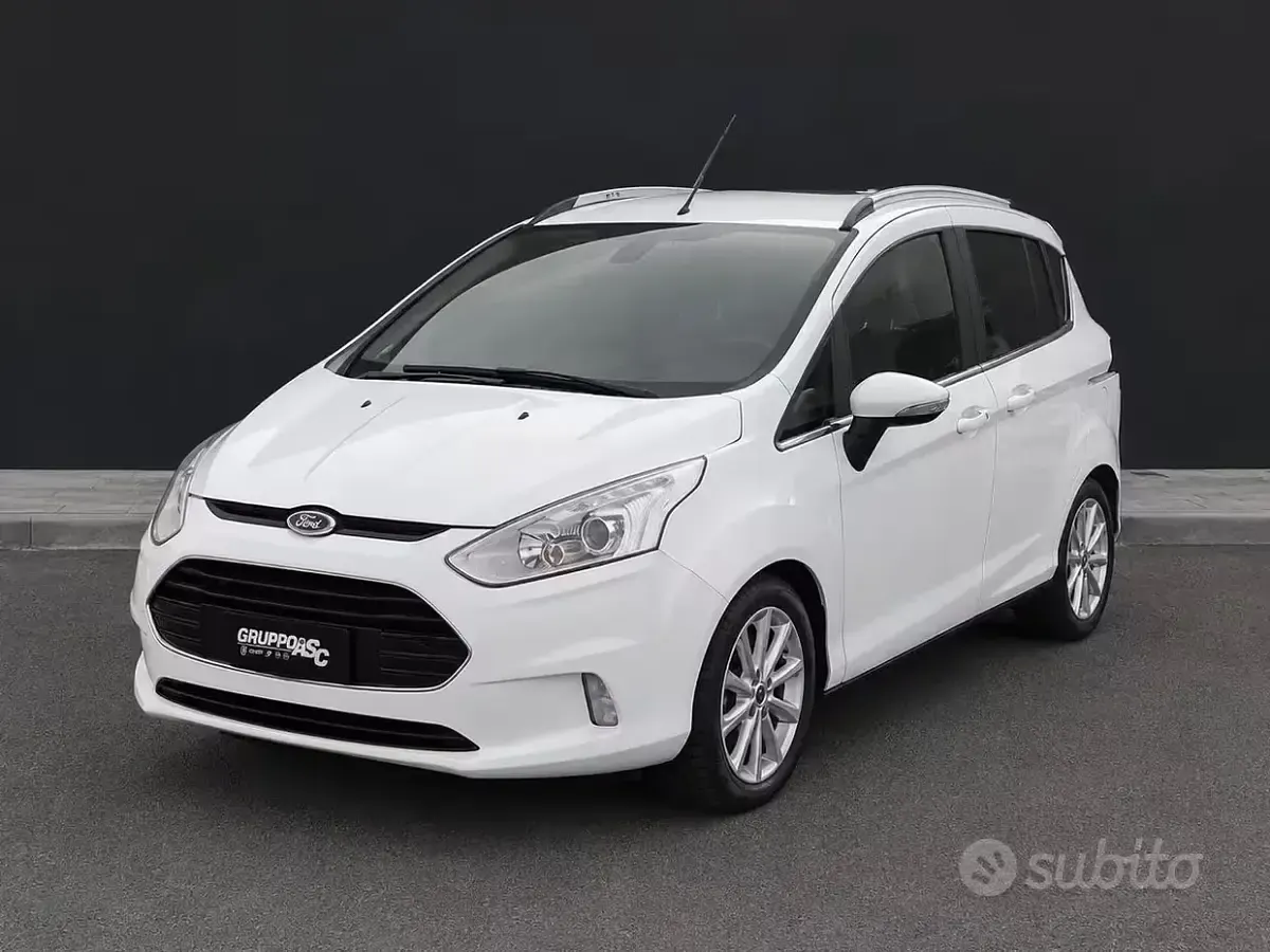 Usata Ford B-MAX Titanium 101 CV (74 kW) 2016 Bianco Monovolume