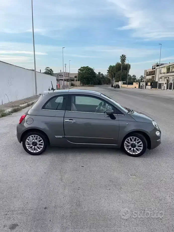 Usata Fiat 500 69 CV (50 kW) 2017 Grigio Berlina