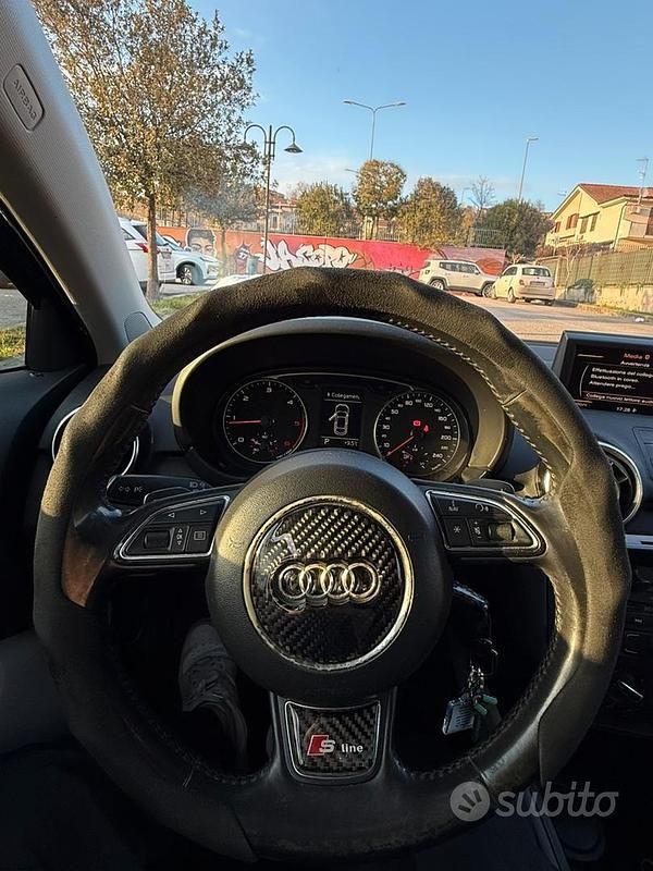 Usata Audi A1 S-Line 105 CV (77 kW) 2012 Blu Utilitaria