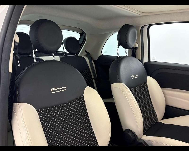 Usata Fiat 500 Dolcevita 69 CV (50 kW) 2022 Bianco gelato/nero vesuvio Berlina