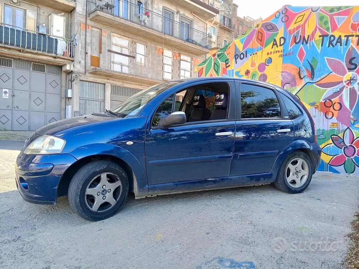Usata Citroën C3 60 CV (44 kW) 2008 Blu Berlina