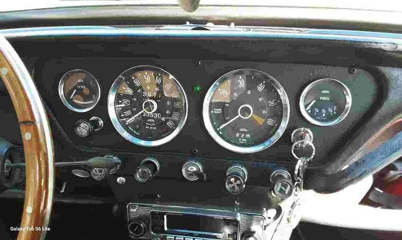 Usata Triumph Spitfire 48 CV (35 kW) 1967 Verde Cabrio