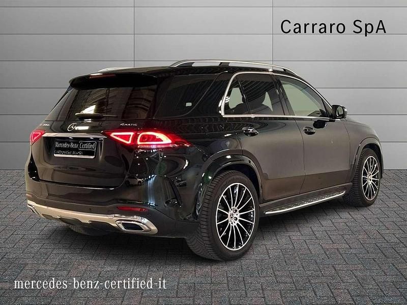 Usata Mercedes GLE350 Premium Plus 194 CV (142 kW) 2023 Verde scuro metallizzato SUV