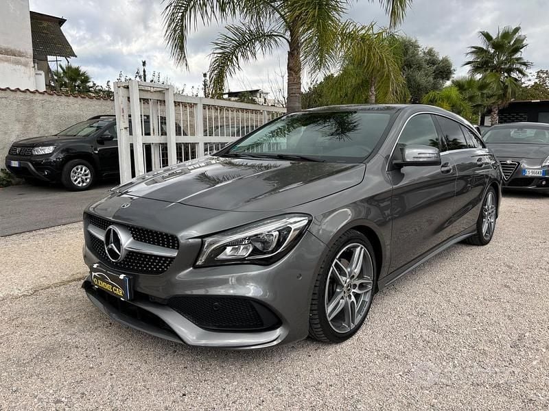 Usata Mercedes CLA200 136 CV (100 kW) 2018 Grigio Station wagon