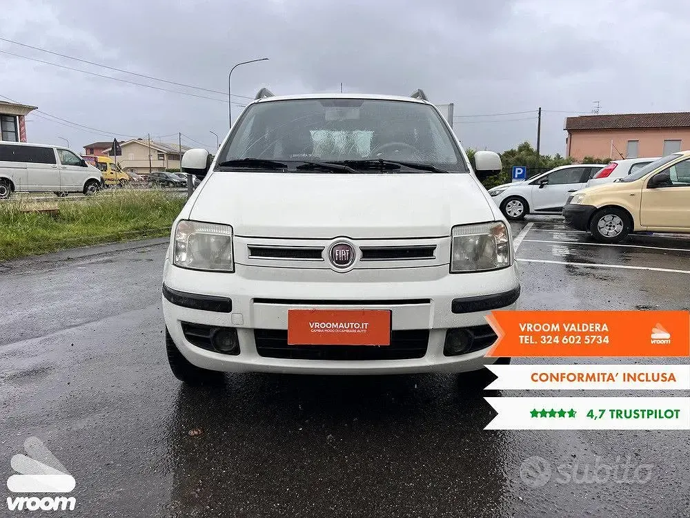 Usata Fiat Panda Active 60 CV (44 kW) 2010 Bianco Utilitaria
