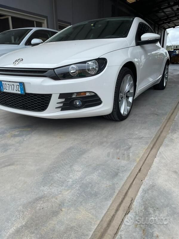 Usata VW Scirocco 160 CV (117 kW) 2009 Bianco Coupé