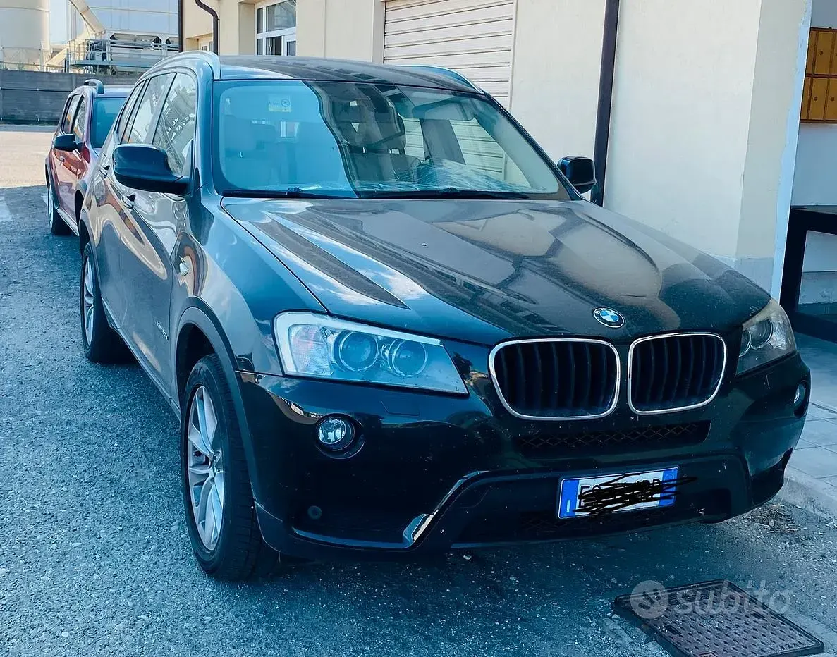 Usata BMW X3 184 CV (135 kW) 2013 Nero SUV