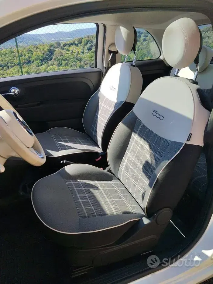 Usata Fiat 500 Lounge 69 CV (50 kW) 2019 Bianco Berlina