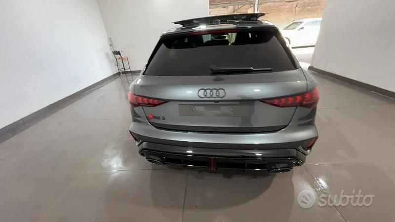 Nuova Audi RS3 Sportback 400 CV (294 kW) 2025 Grigio Utilitaria