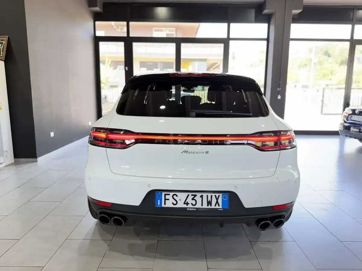 Usata Porsche Macan 245 CV (180 kW) 2019 Bianco SUV