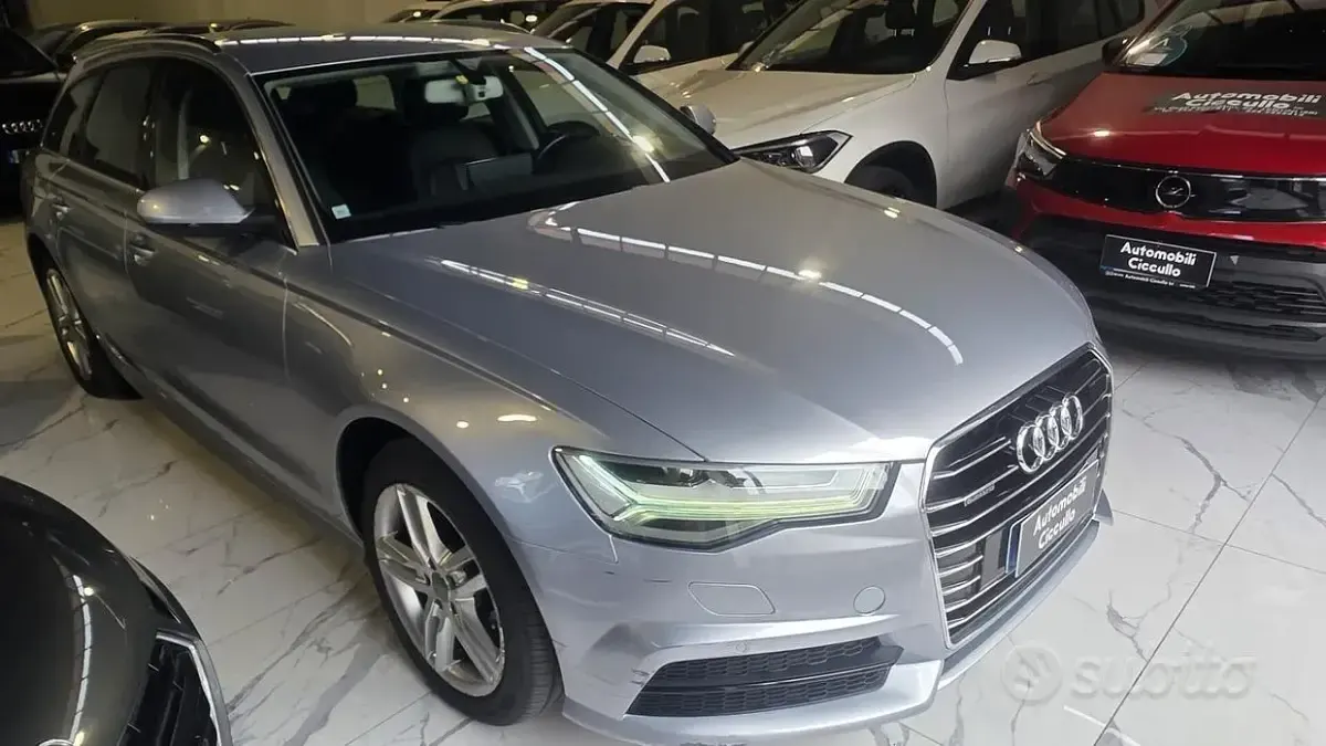 Usata Audi A6 190 CV (139 kW) 2018 Grigio Station wagon