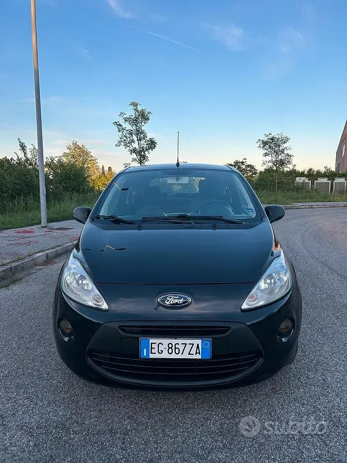 Usata Ford Ka 69 CV (50 kW) 2011 Nero Utilitaria
