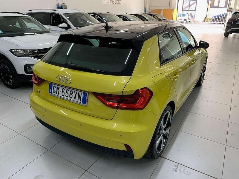 Usata Audi A1 Sportback Admired 110 CV (80 kW) 2023 Giallo Utilitaria