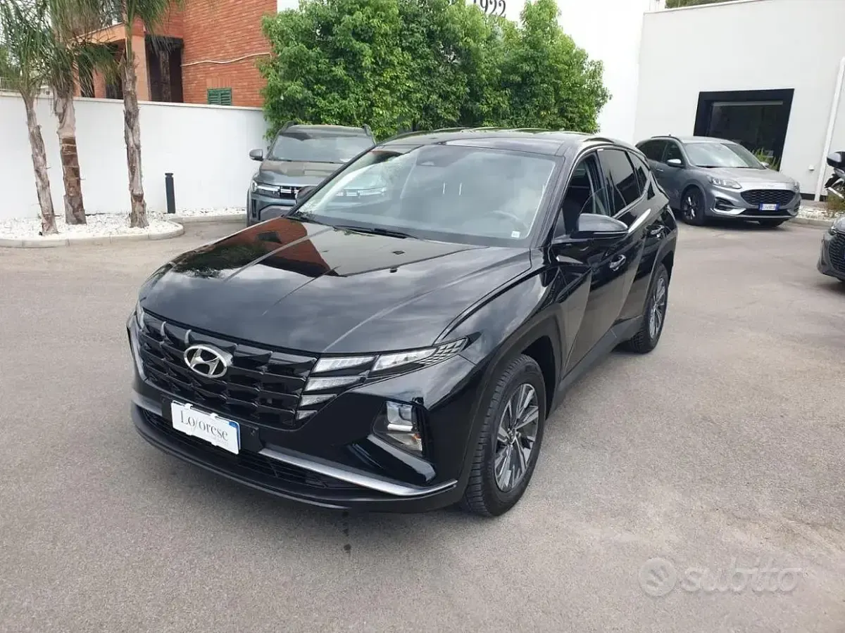 Usata Hyundai Tucson 150 CV (110 kW) 2021 Nero metallizzato SUV